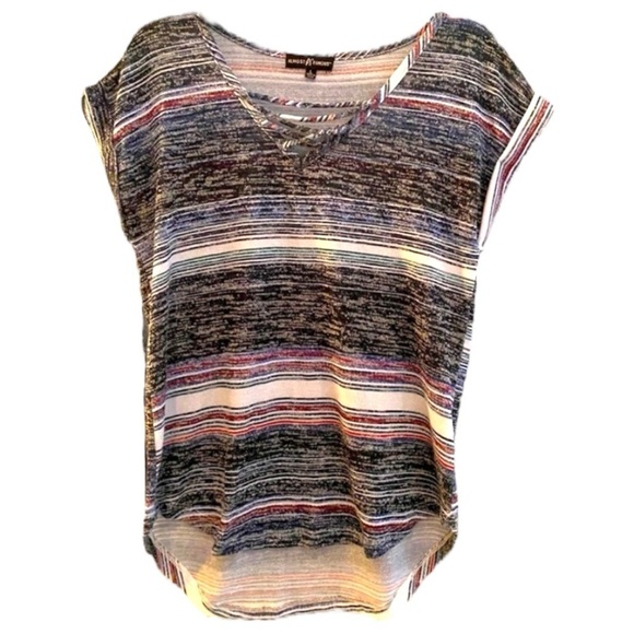Almost Famous Tops - Almost Famous Short Sleeve Blouse